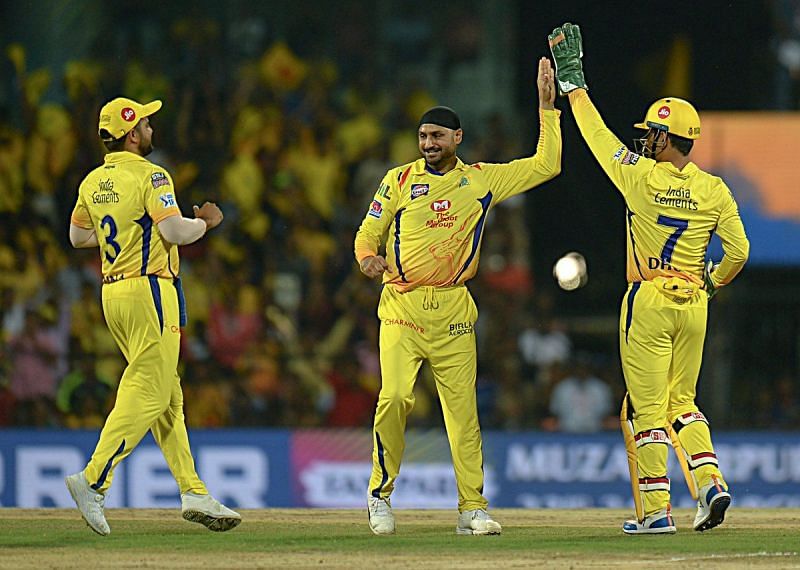 Harbhajan Singh picked up three wickets against RCB